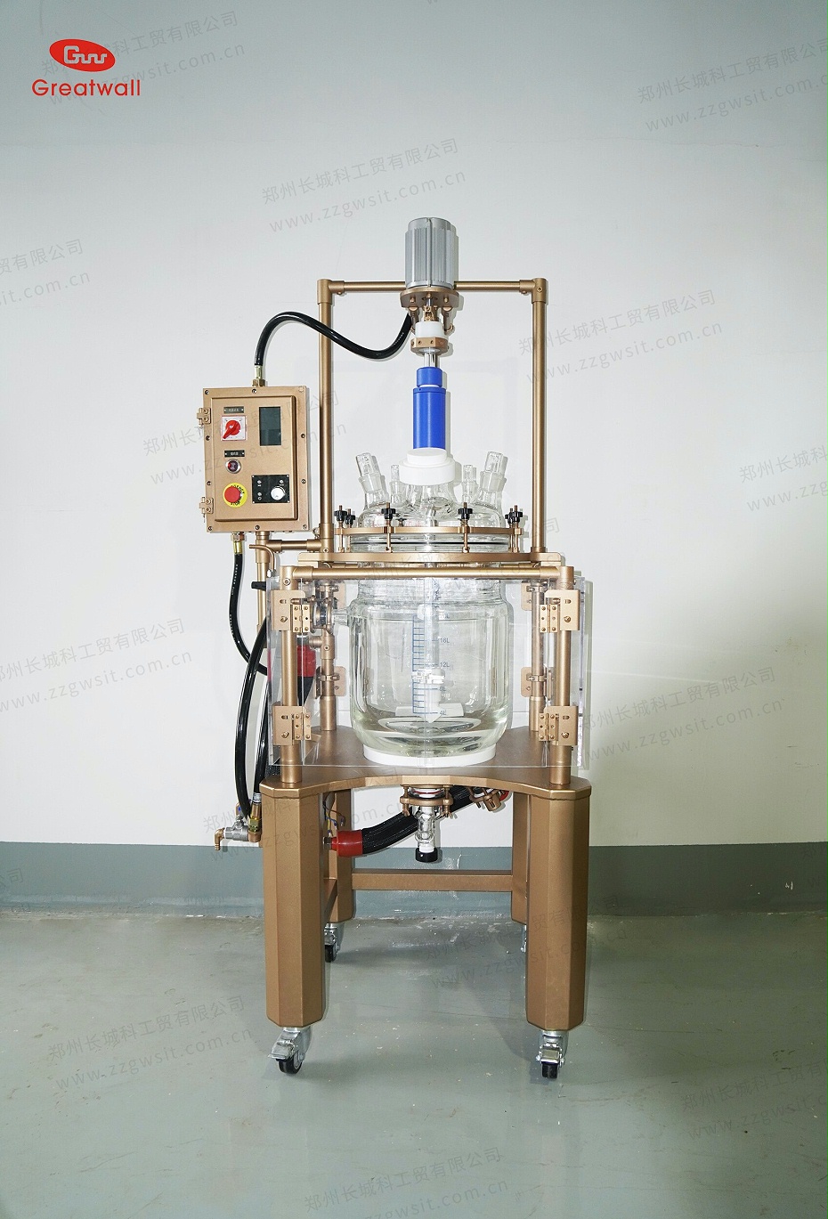 喷涂金色特氟龙反应釜